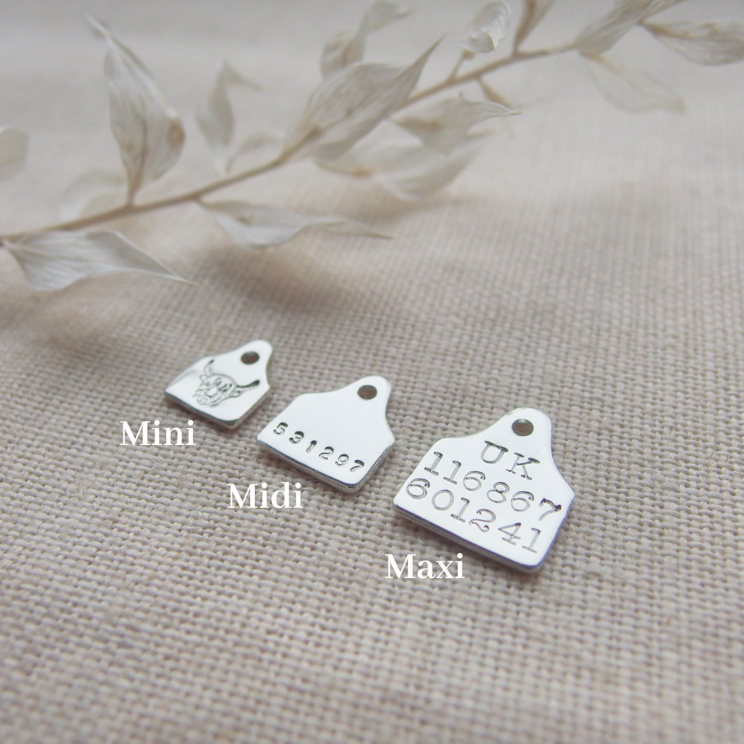 Ear tag necklace