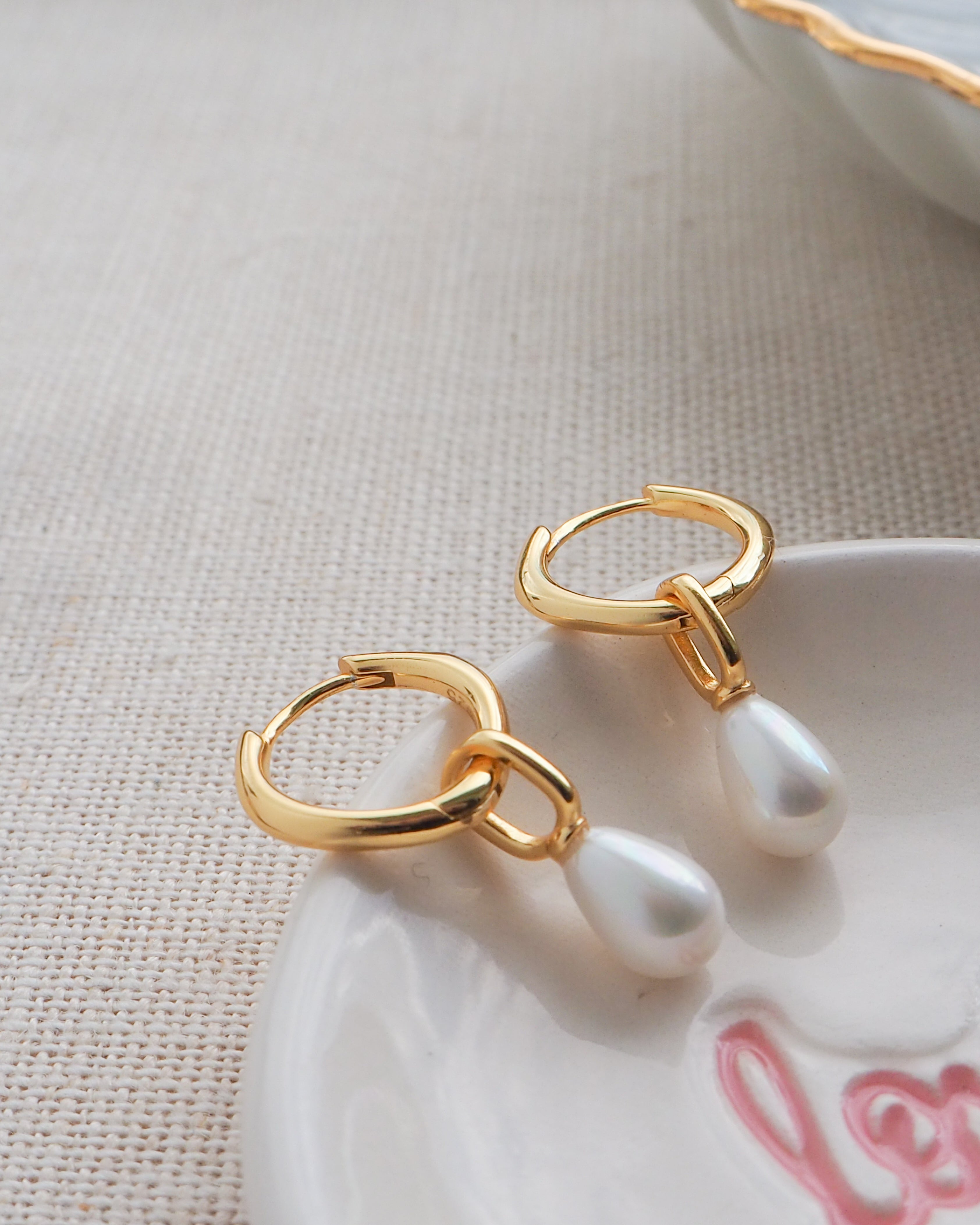 Ready To Post Gold Pearl Huggies