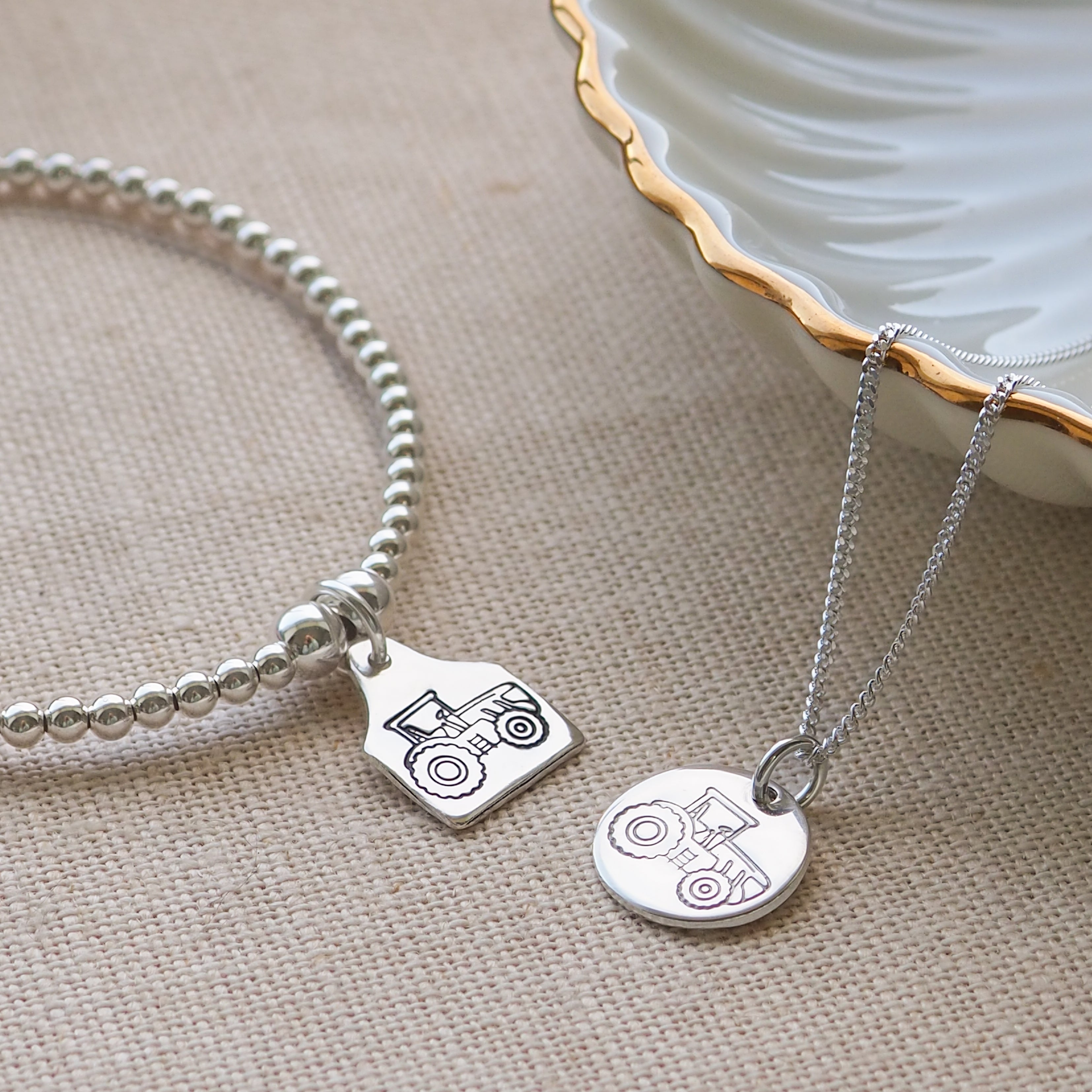 Design Your Own Tractor Jewellery