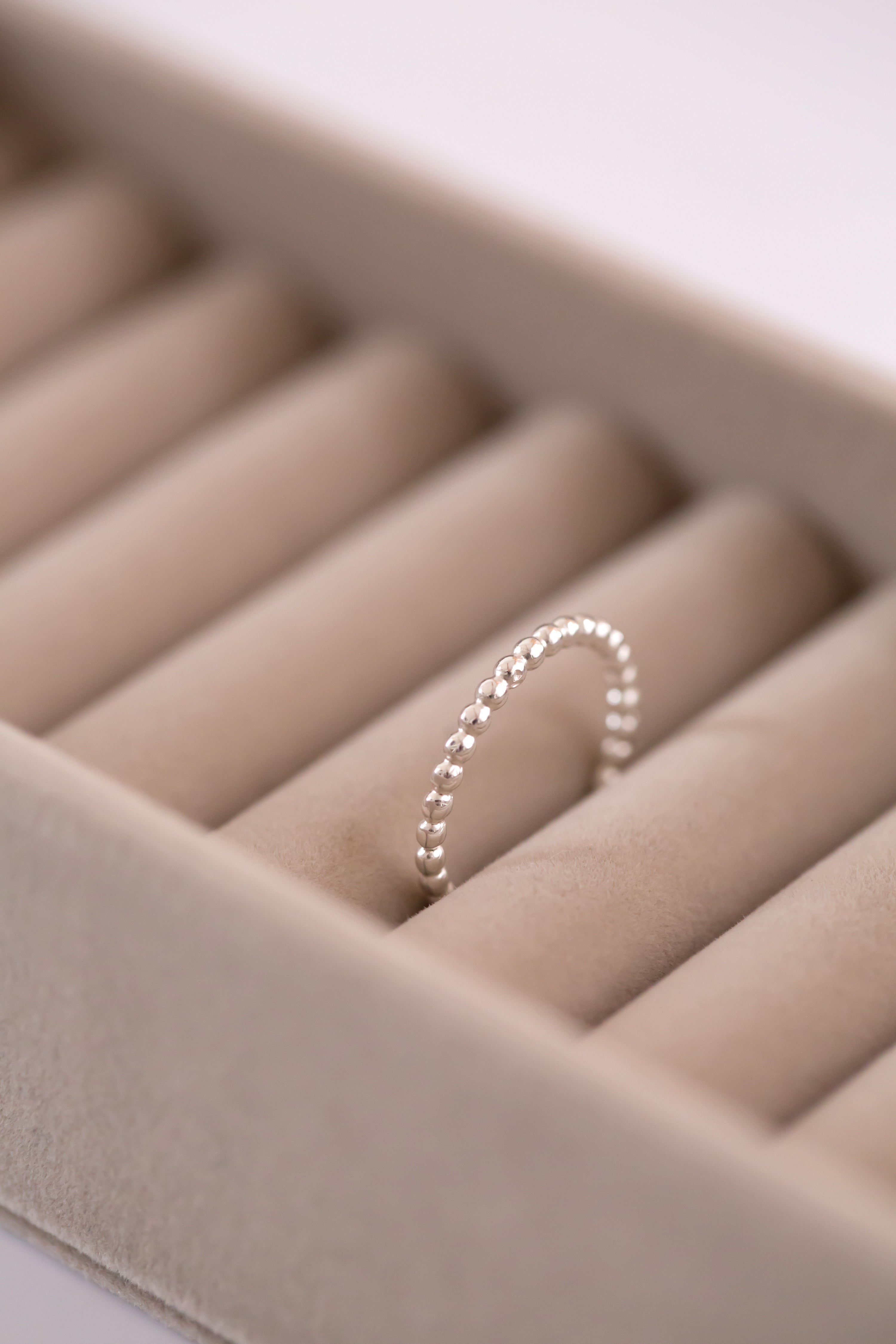 Sterling silver stacking rings