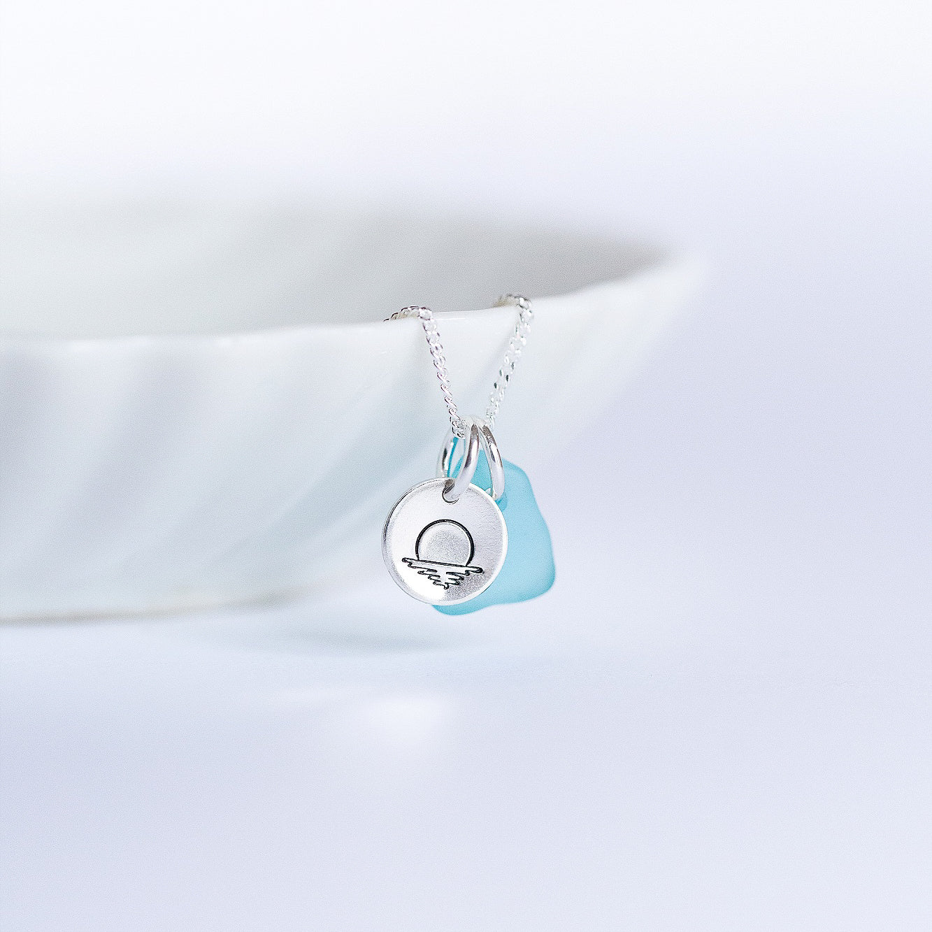 Cornish sunset necklace