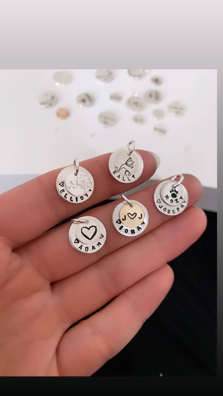 Layered disc necklace