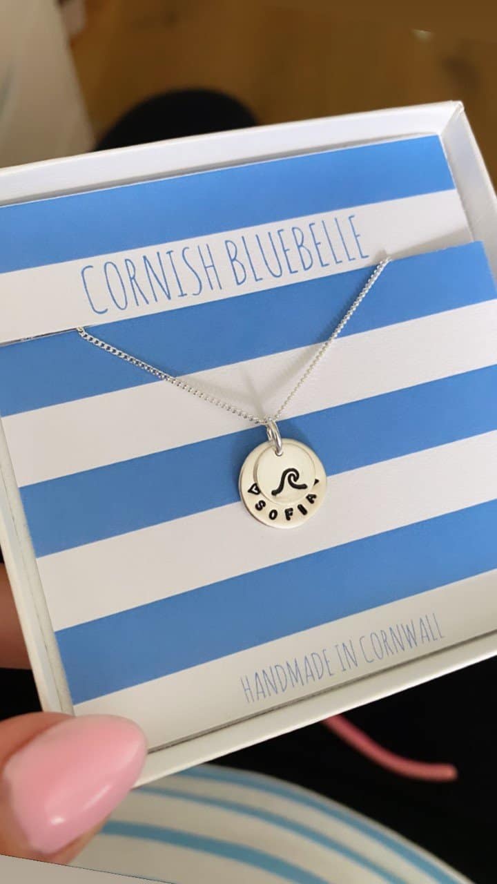 Layered disc necklace