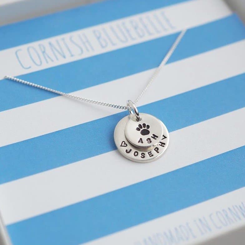 Layered disc necklace