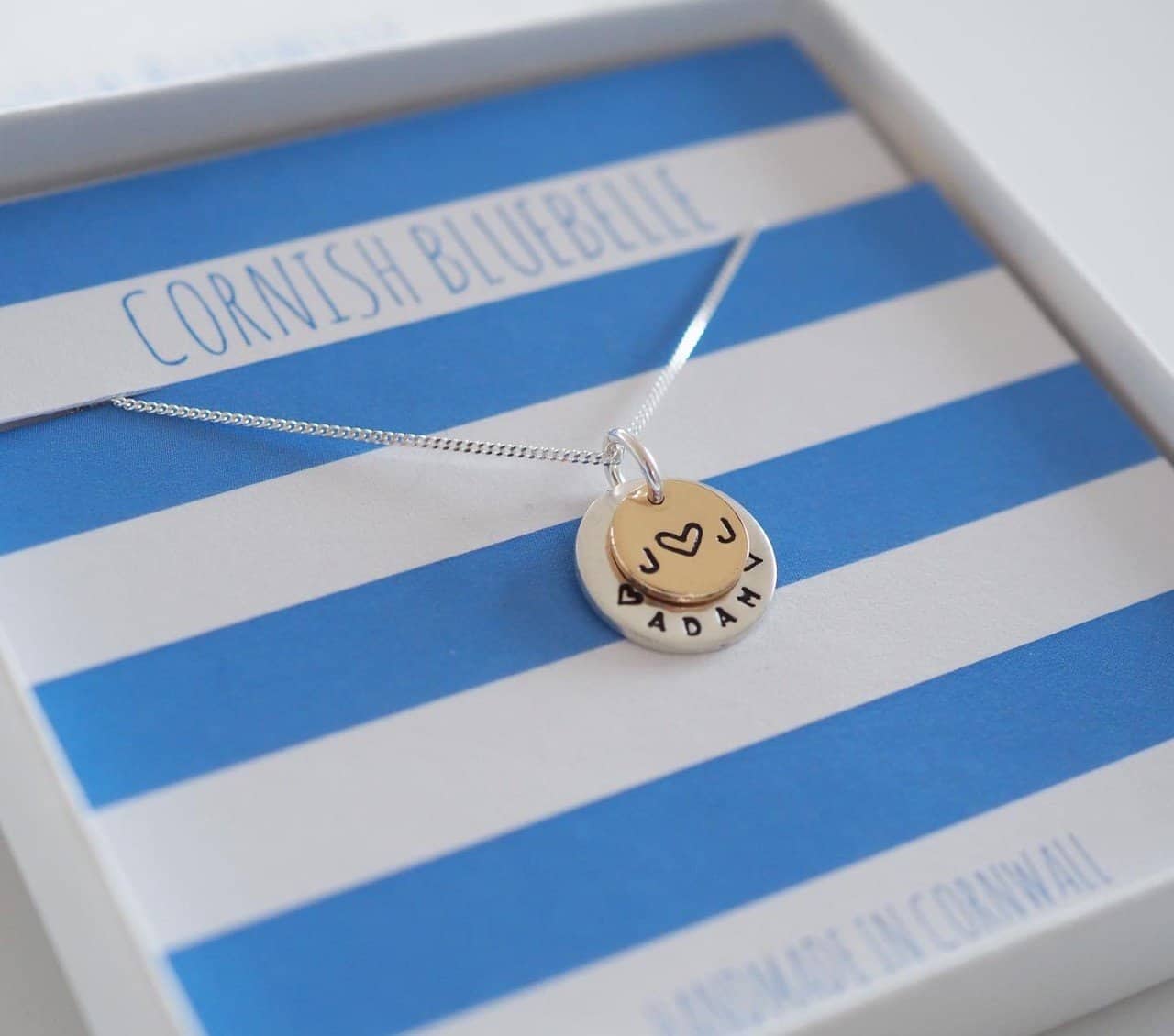 Layered disc necklace