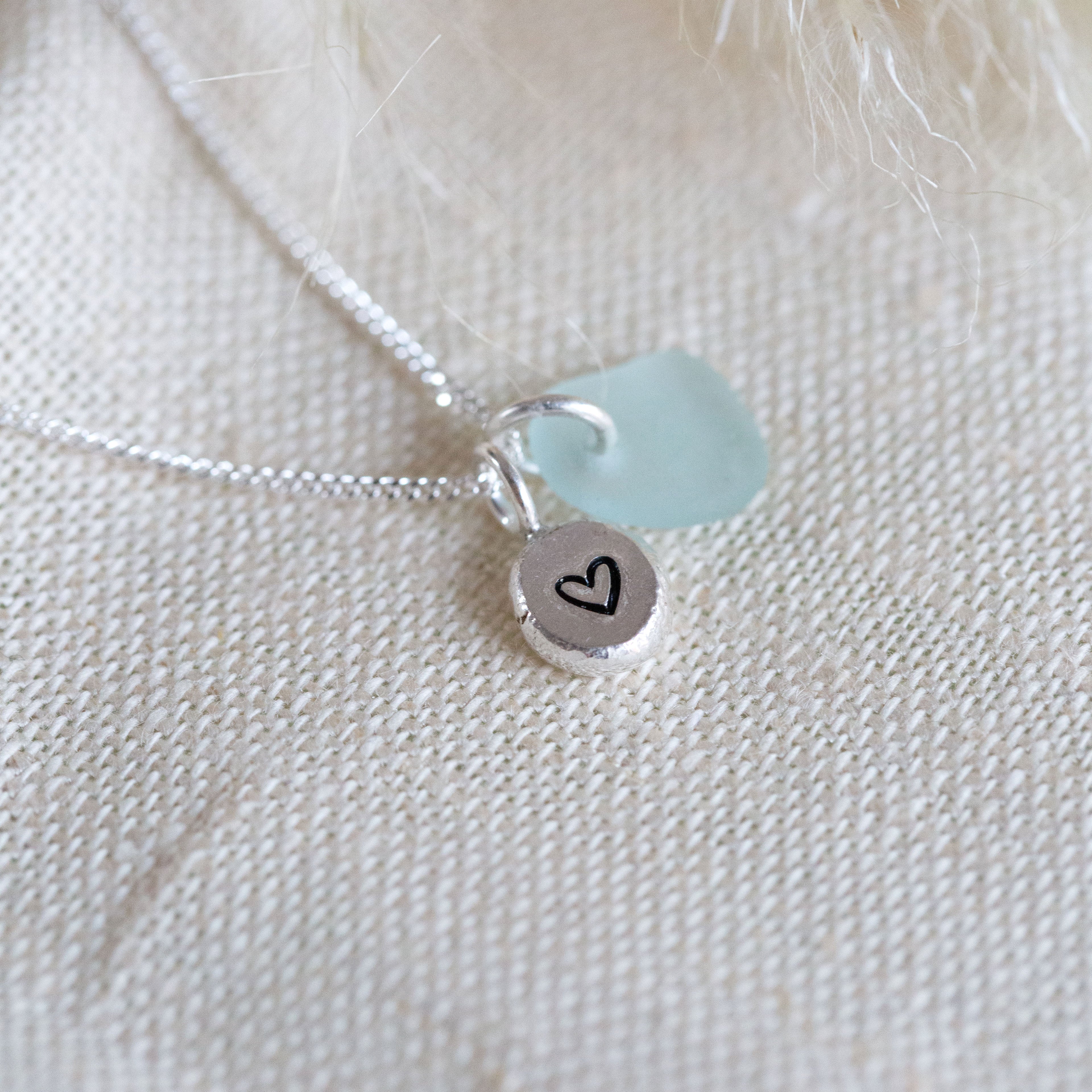 Pebble Sea Glass Necklace