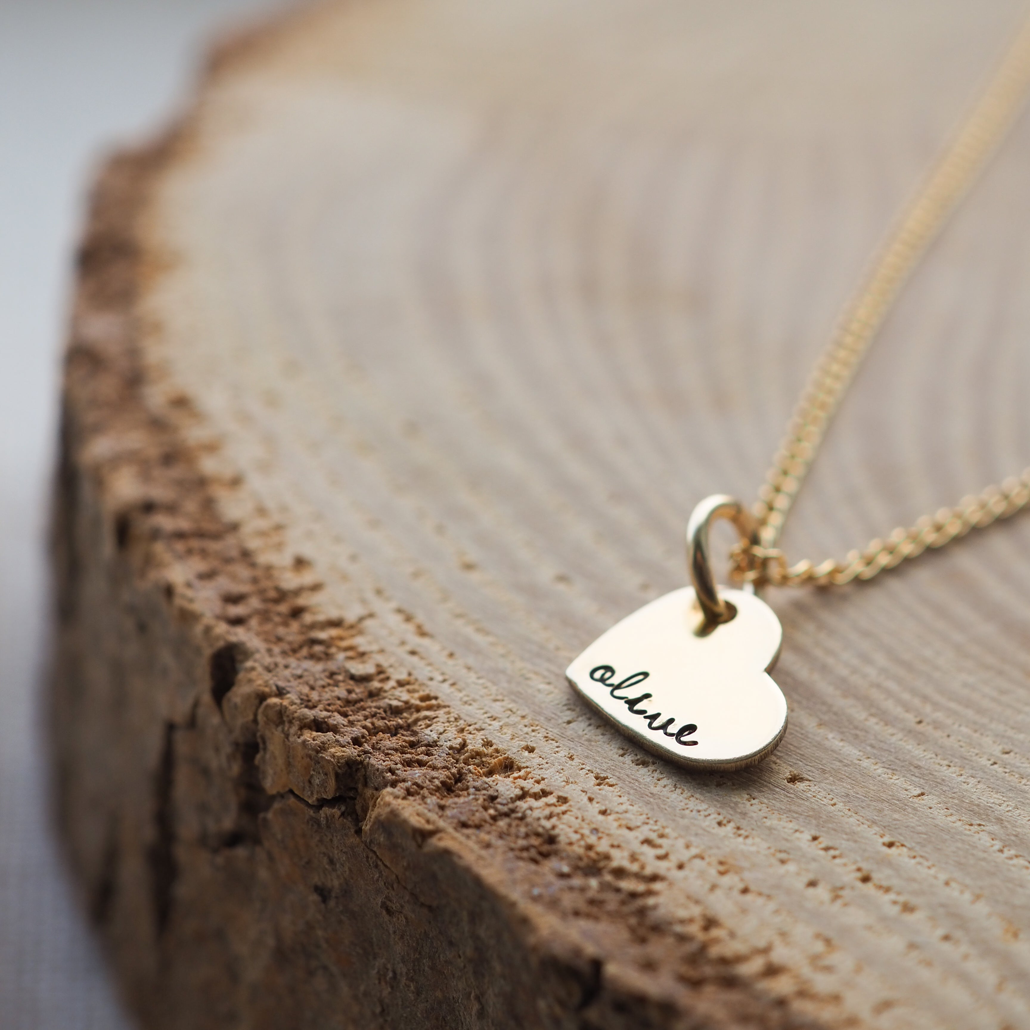 Kerensa - Gold Mini Heart Necklace