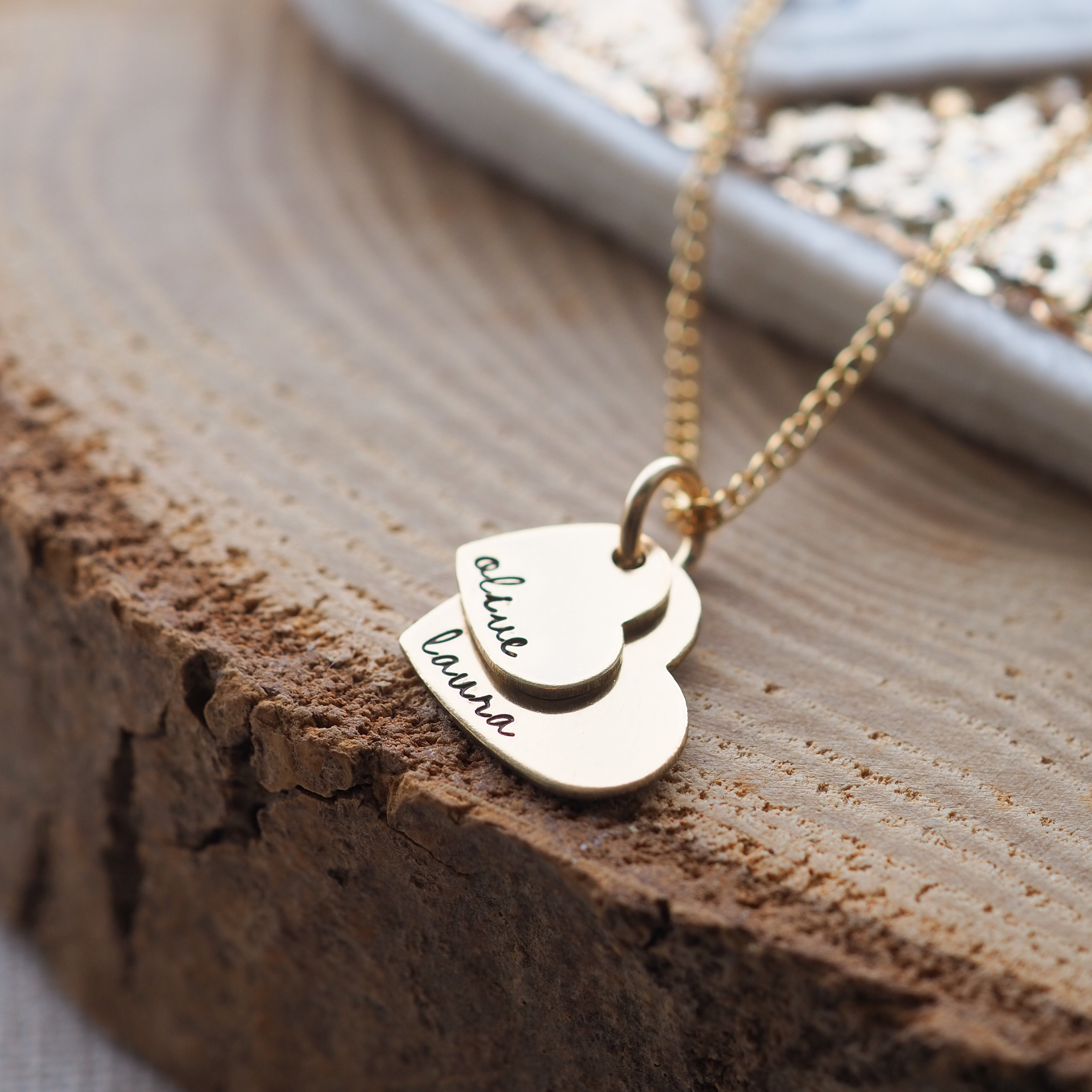 Kerensa - Gold Layered Heart Necklace