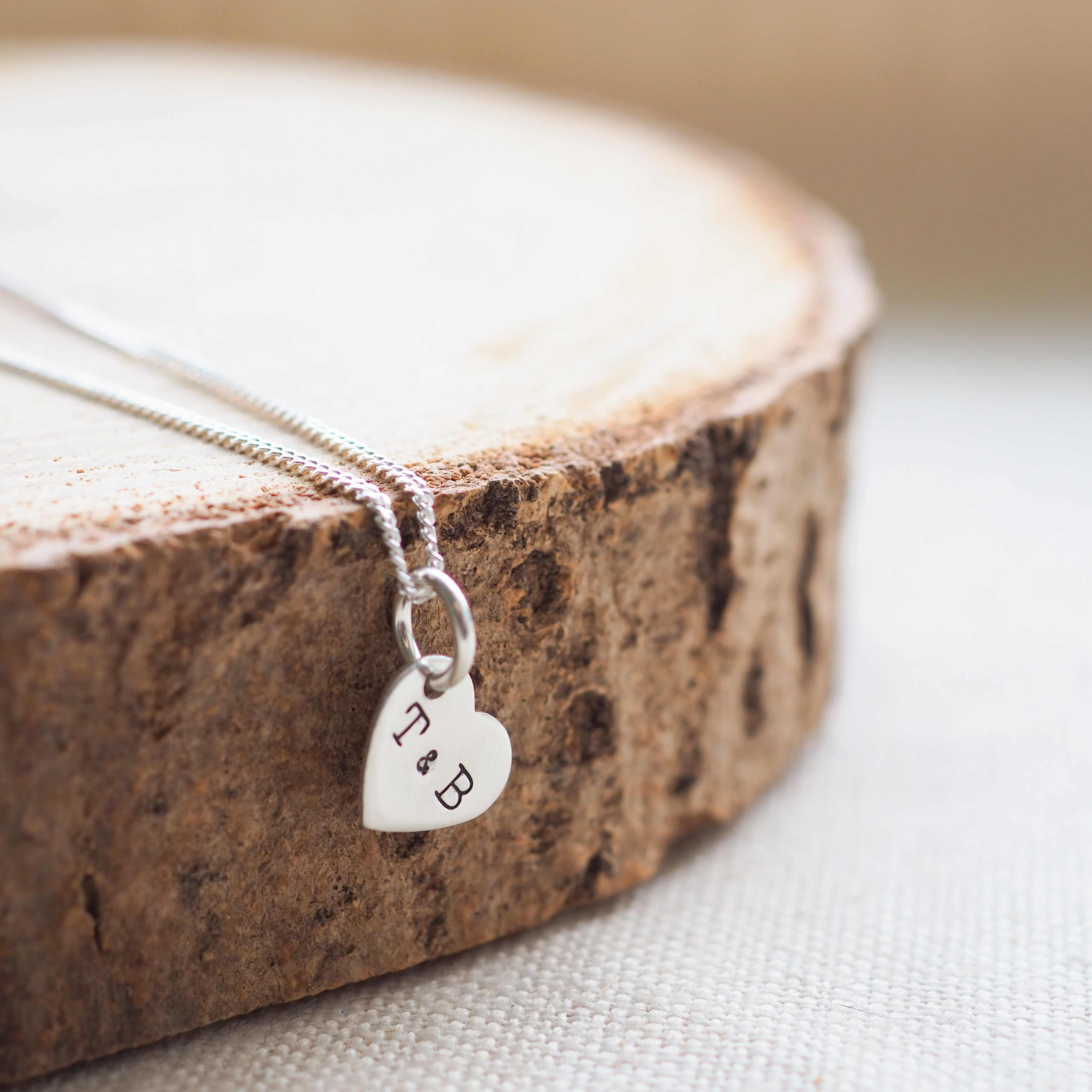 Kerensa - Silver Mini Heart Necklace