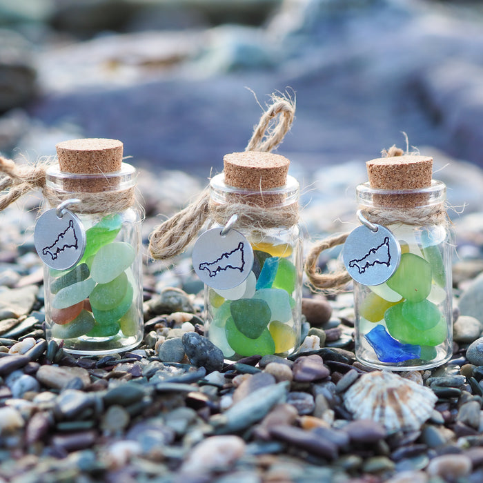 Joyful Jar Of Sea Glass