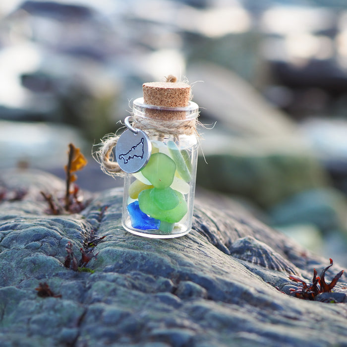 Joyful Jar Of Sea Glass