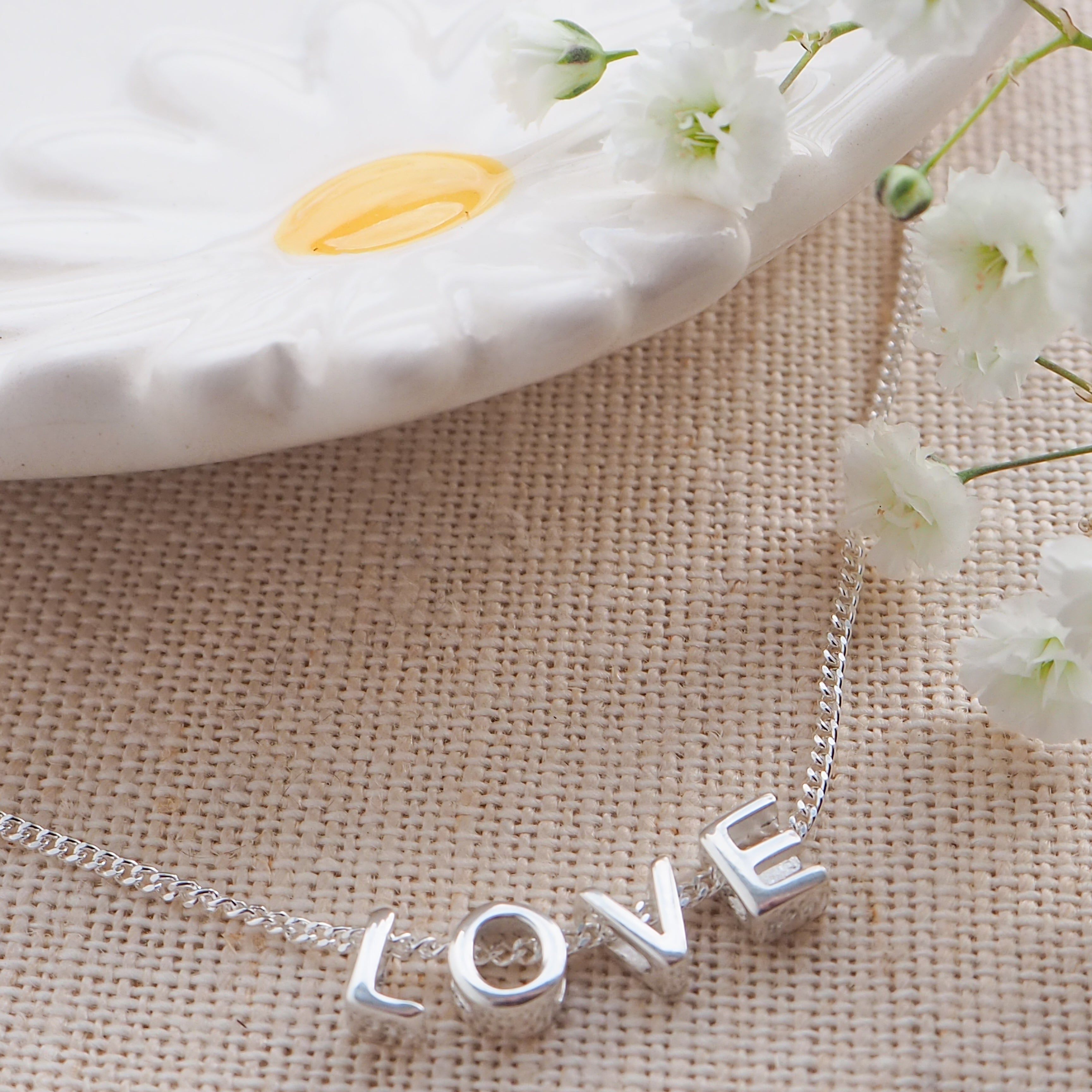 Floating Little Love Letter Necklace