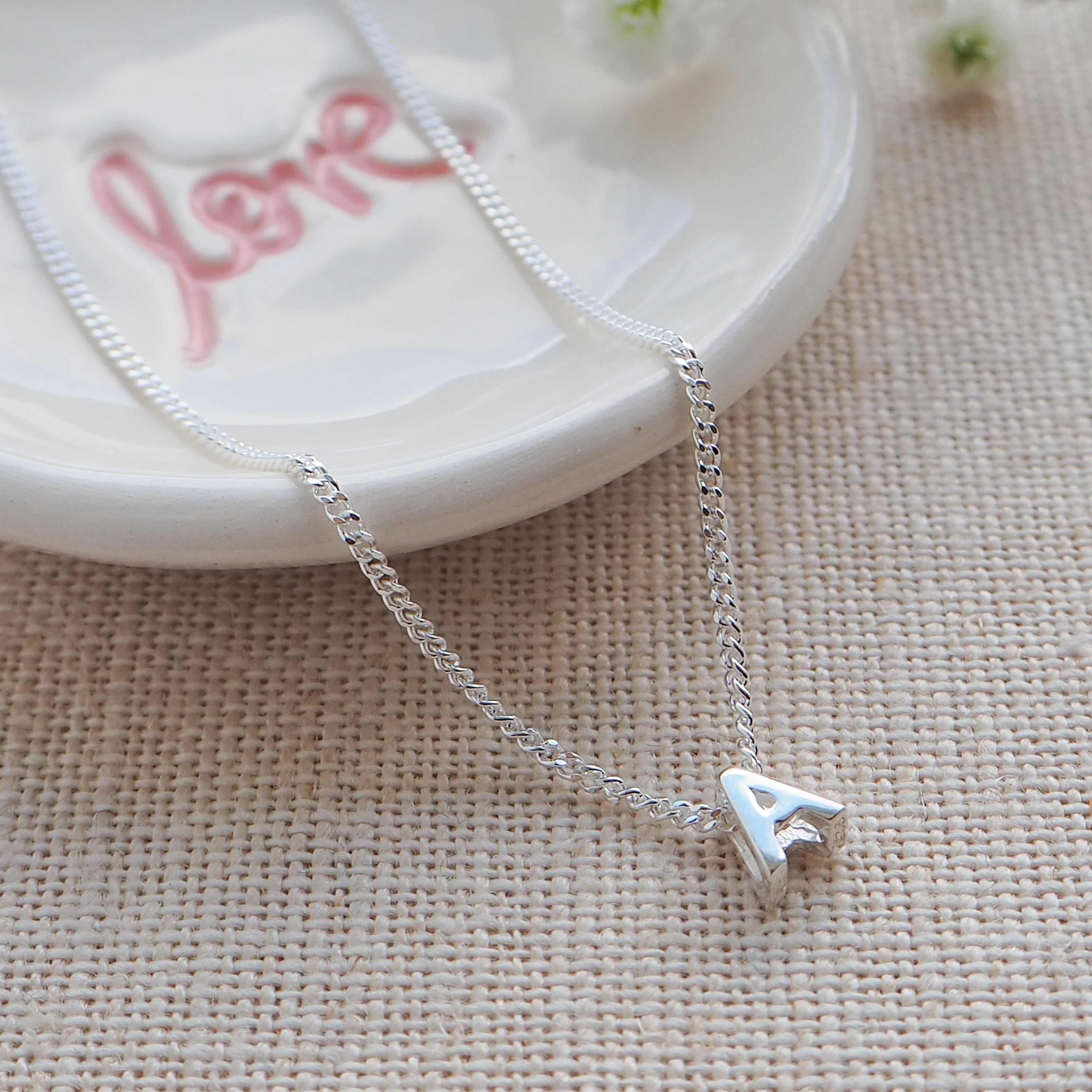 Floating Little Love Letter Necklace