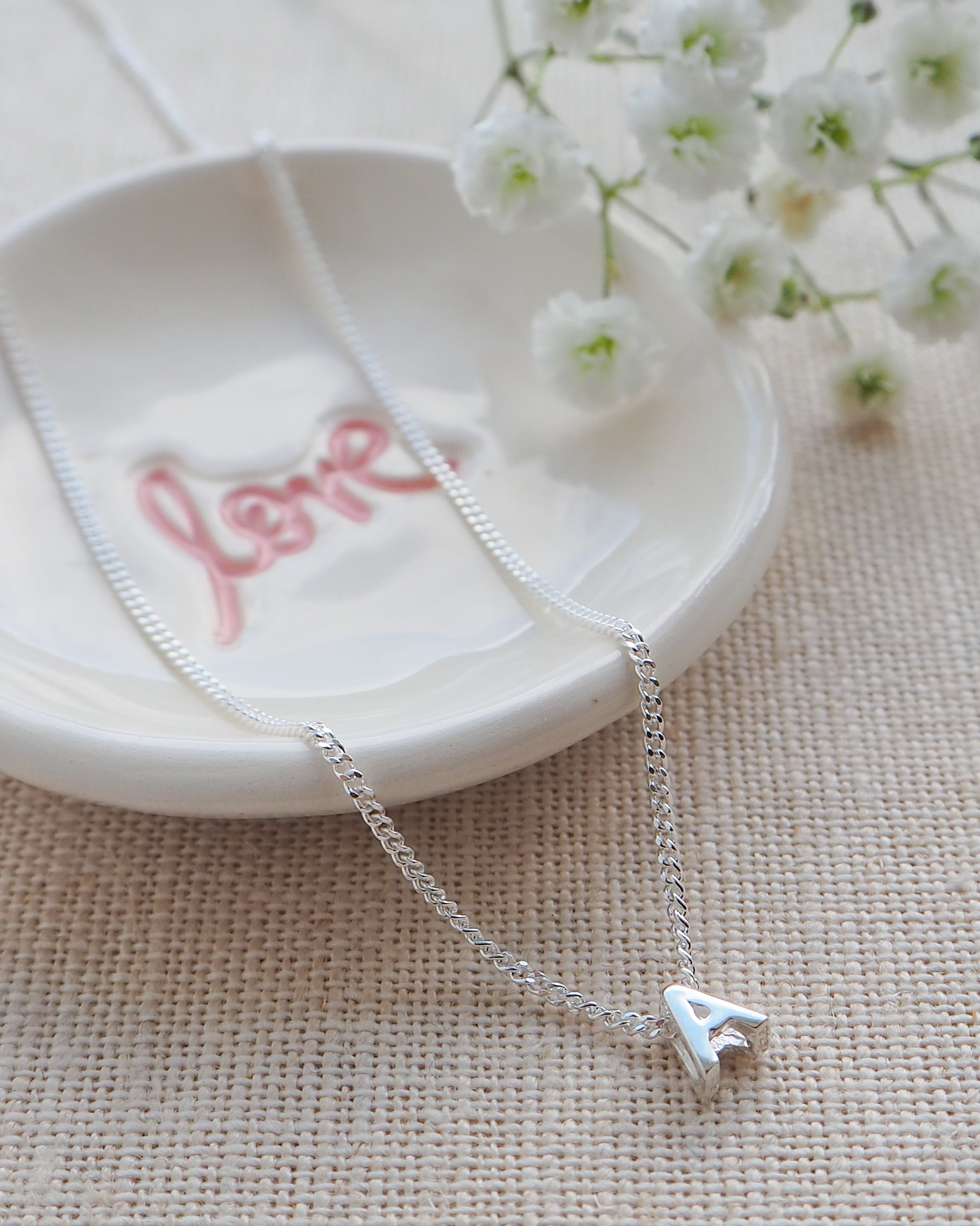 Floating Little Love Letter Necklace