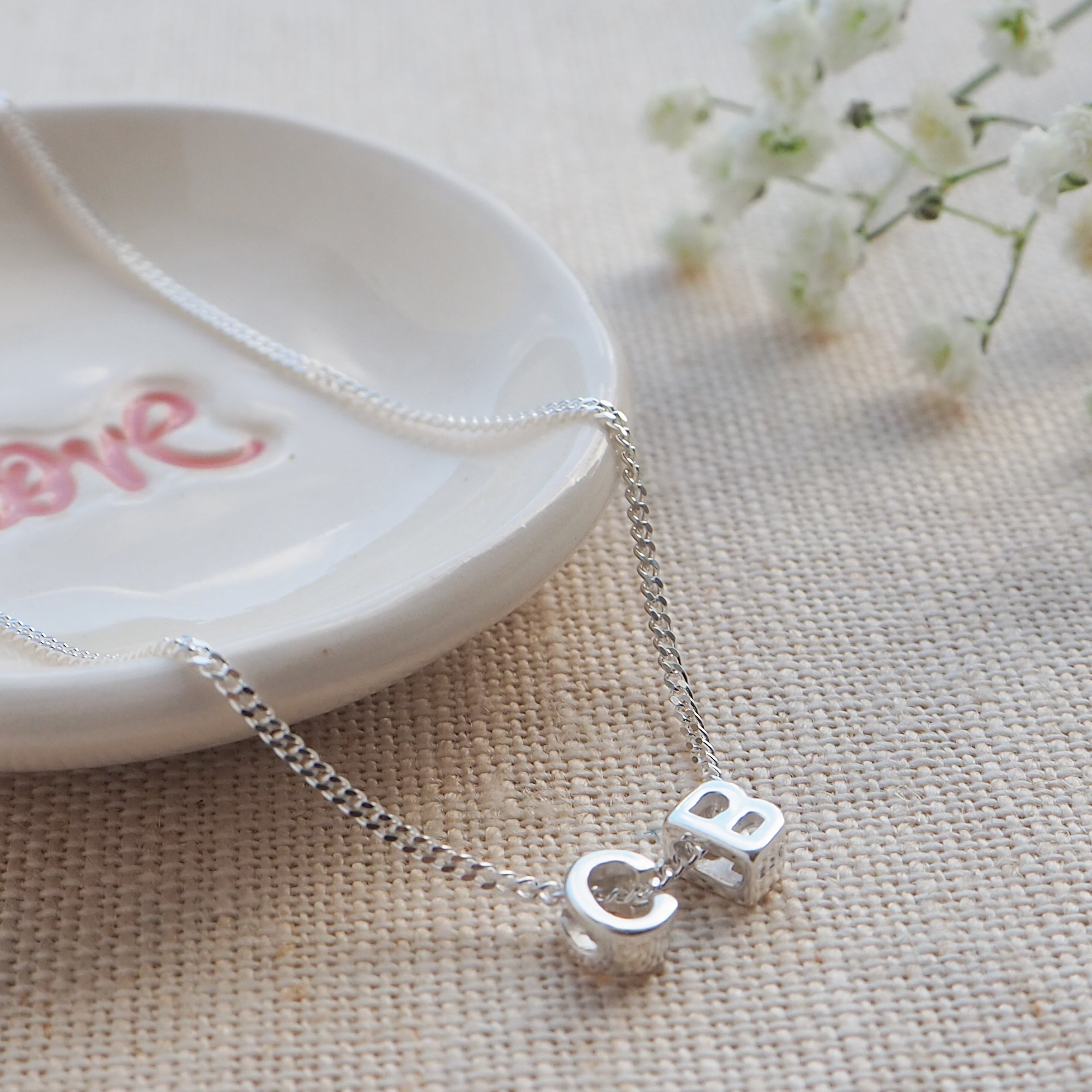 Floating Little Love Letter Necklace