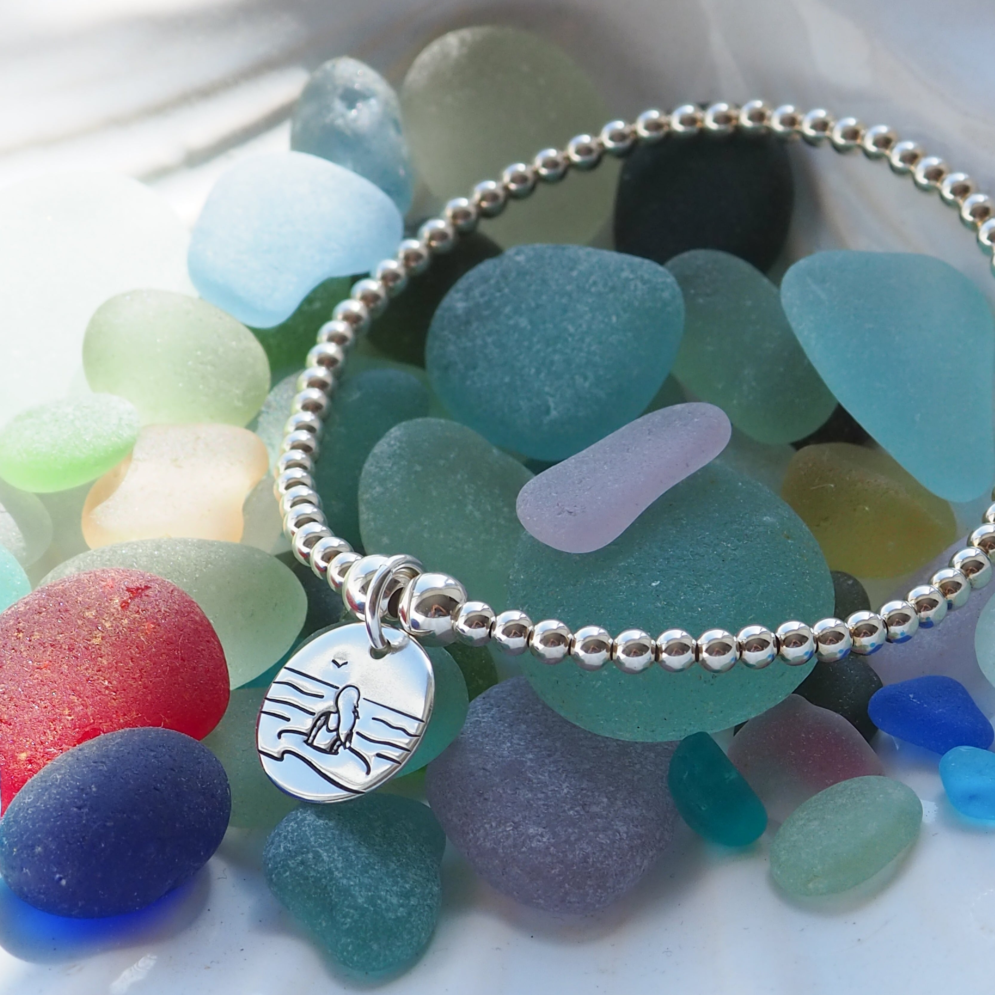 Sea Soul - Sea Swimmer Silver Bracelet