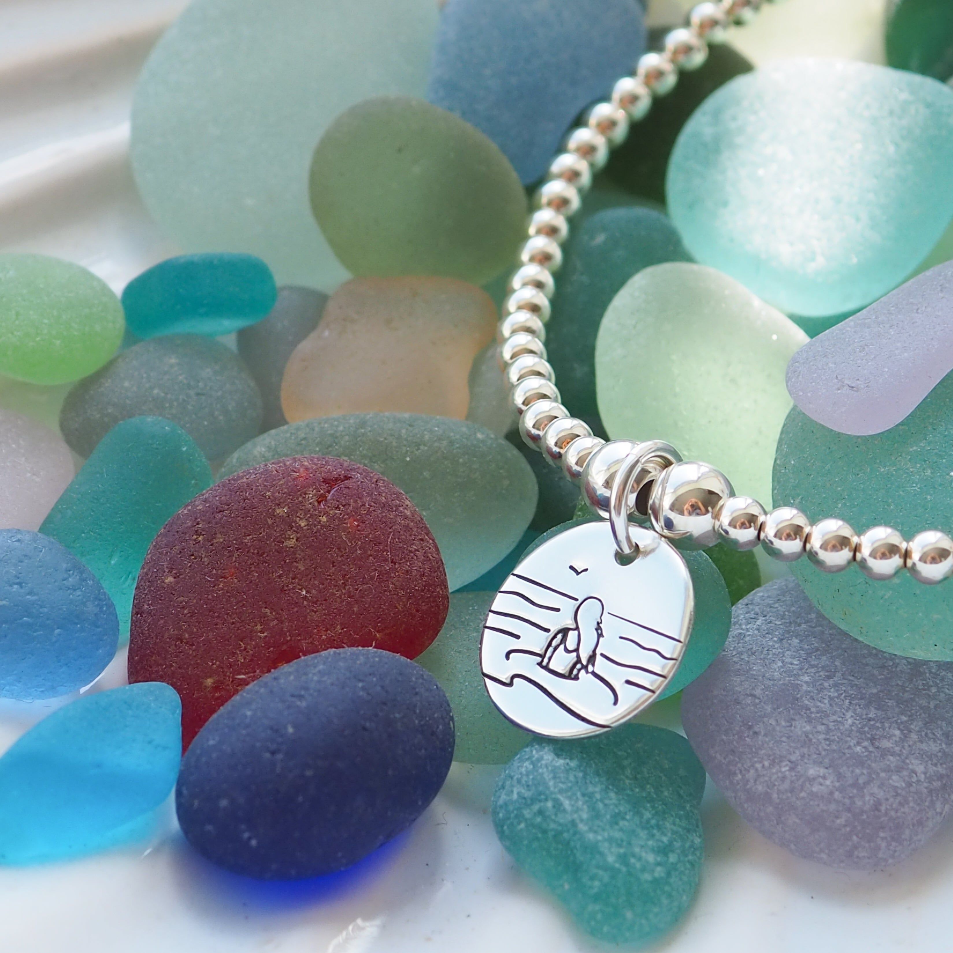 Sea Soul - Sea Swimmer Silver Bracelet