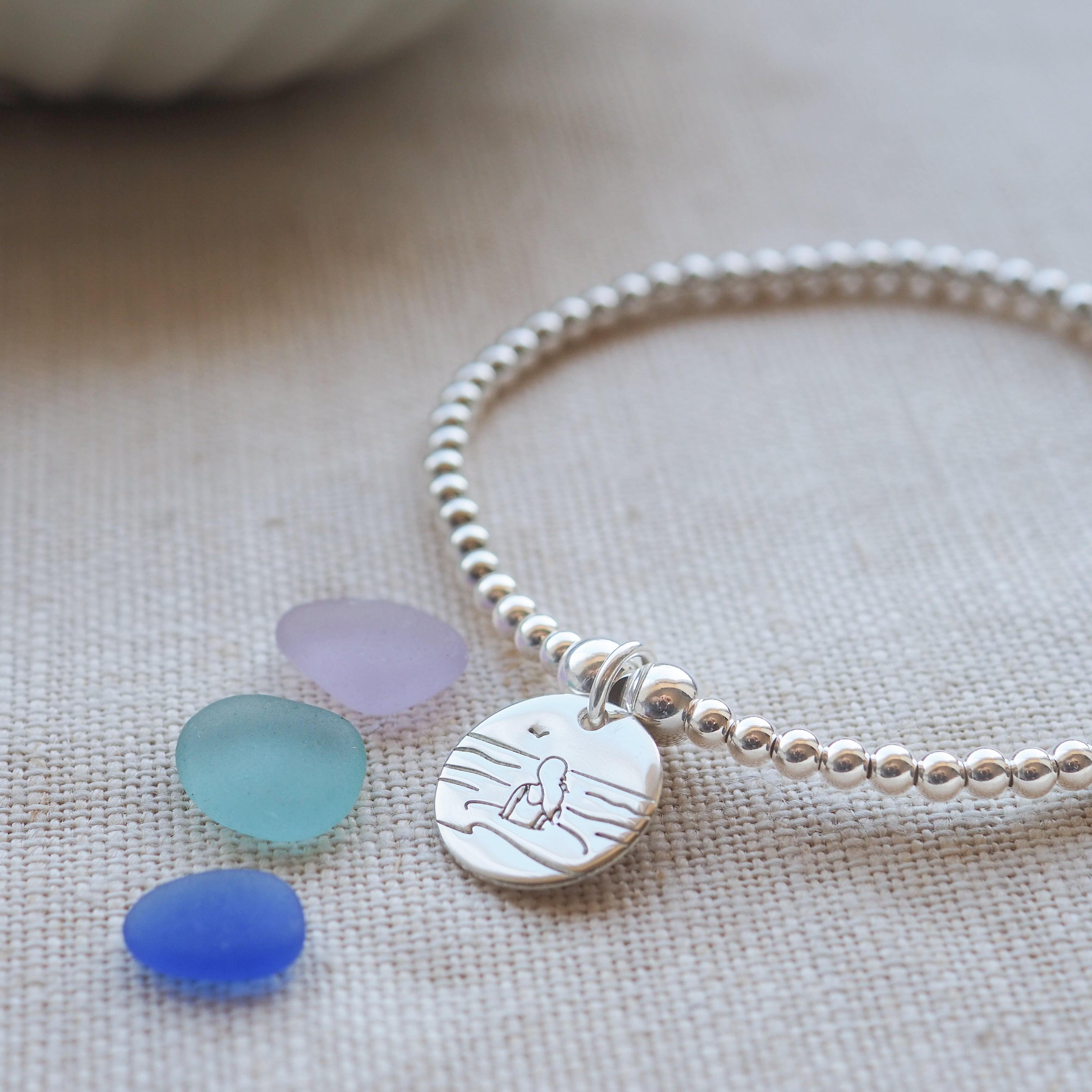 Sea Soul - Sea Swimmer Silver Bracelet