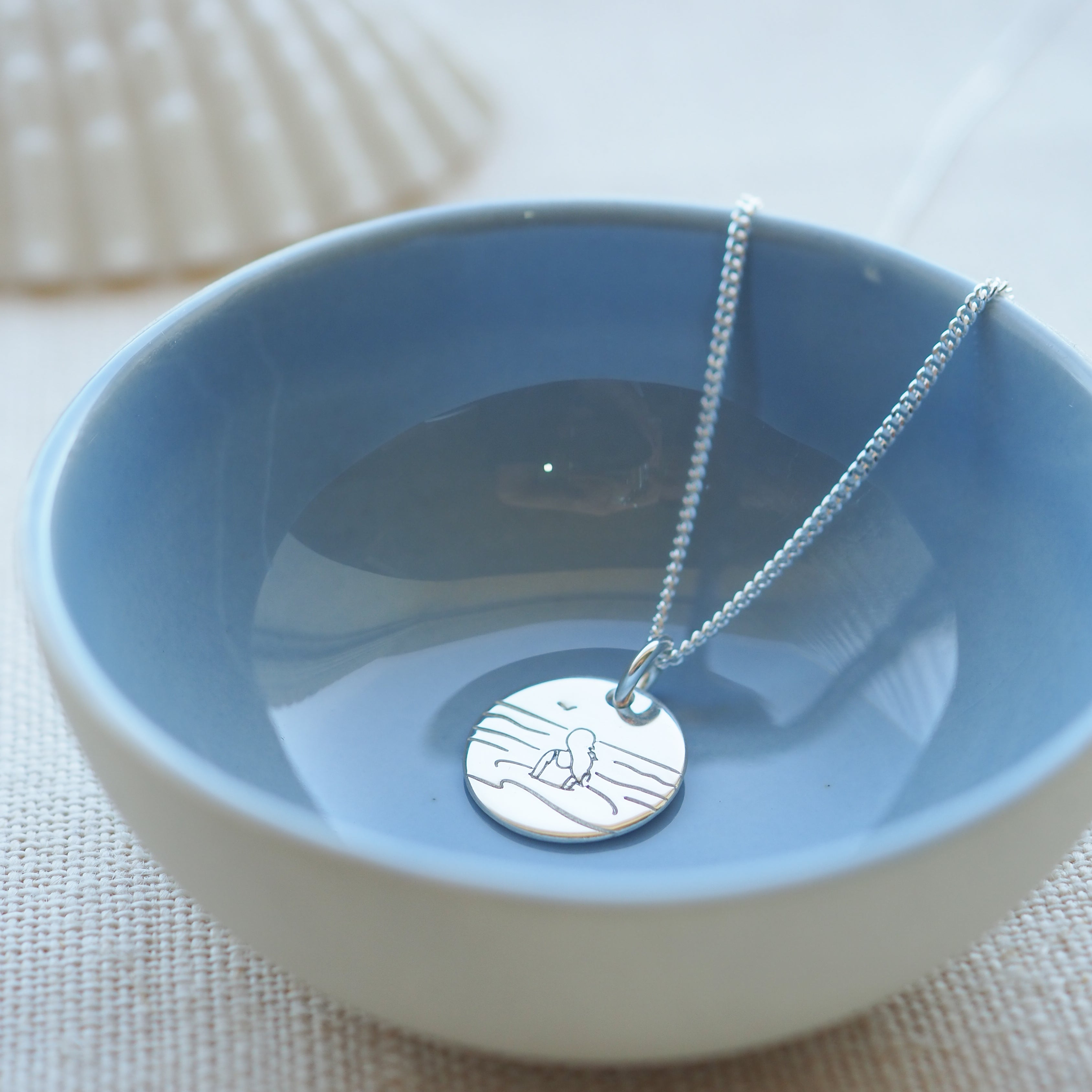 Sea Soul - Sea Swimmer Silver Necklace