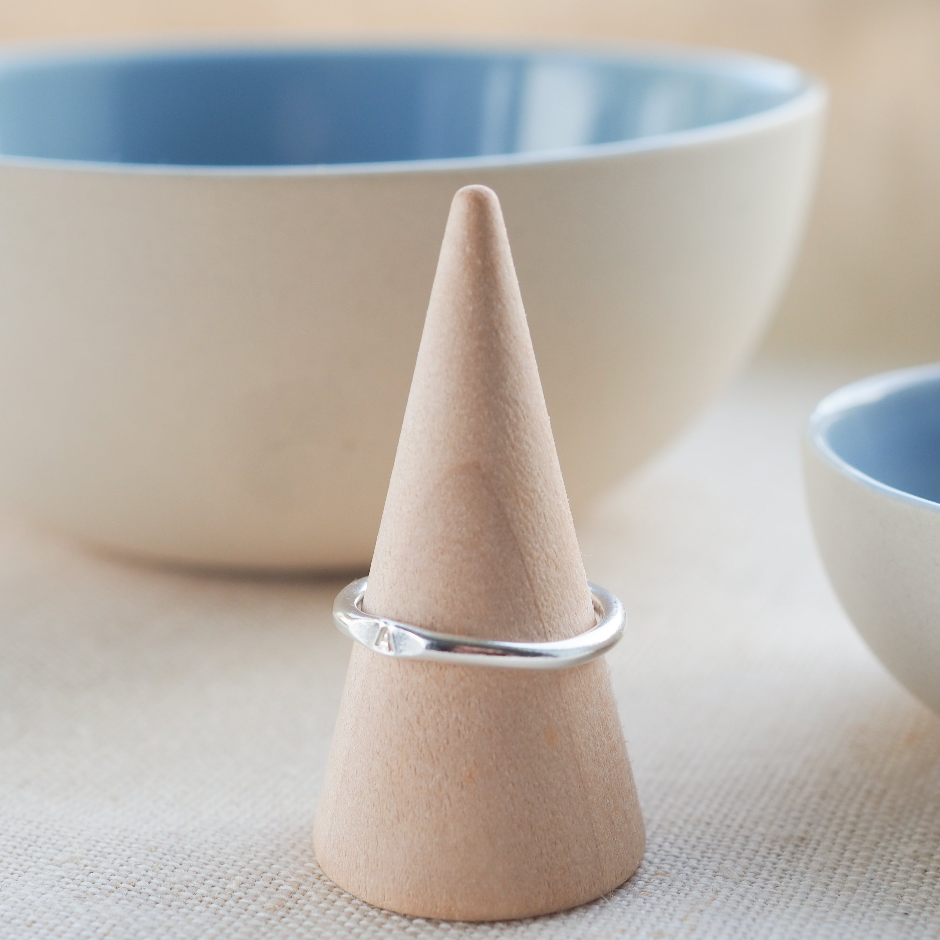 Personalised Initial Ring