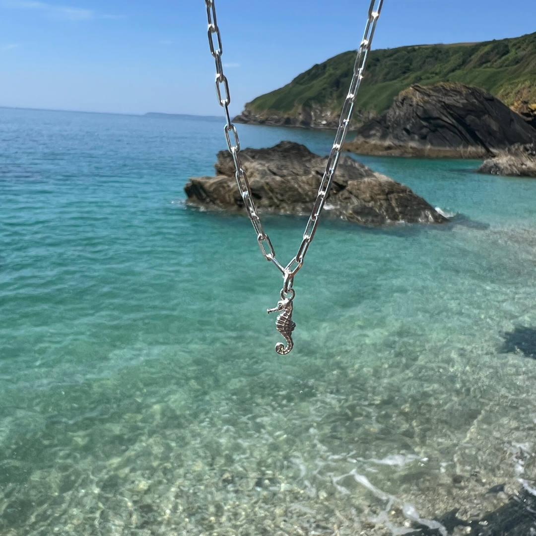 Cornish Links Seahorse Anklet