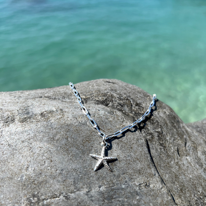 Cornish Links Starfish Anklet