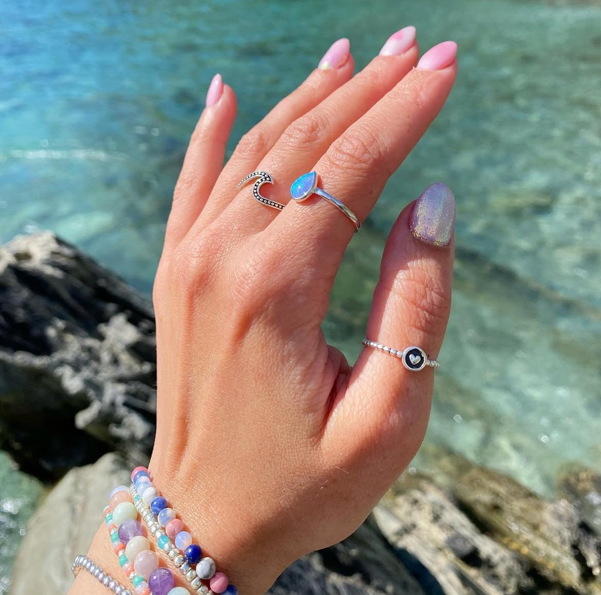 PRE ORDER Drop Of The Ocean Ring