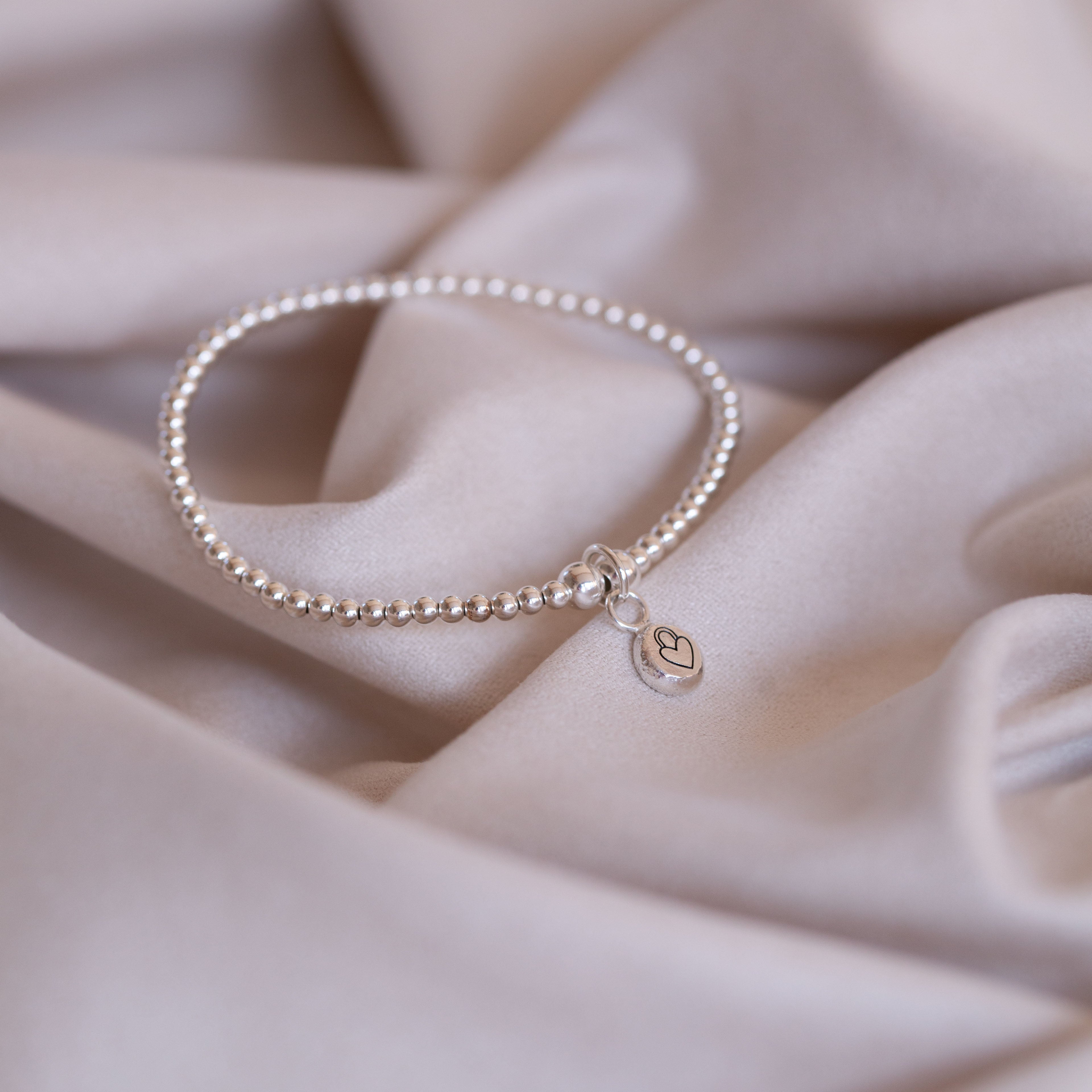 Pebble beaded bracelet