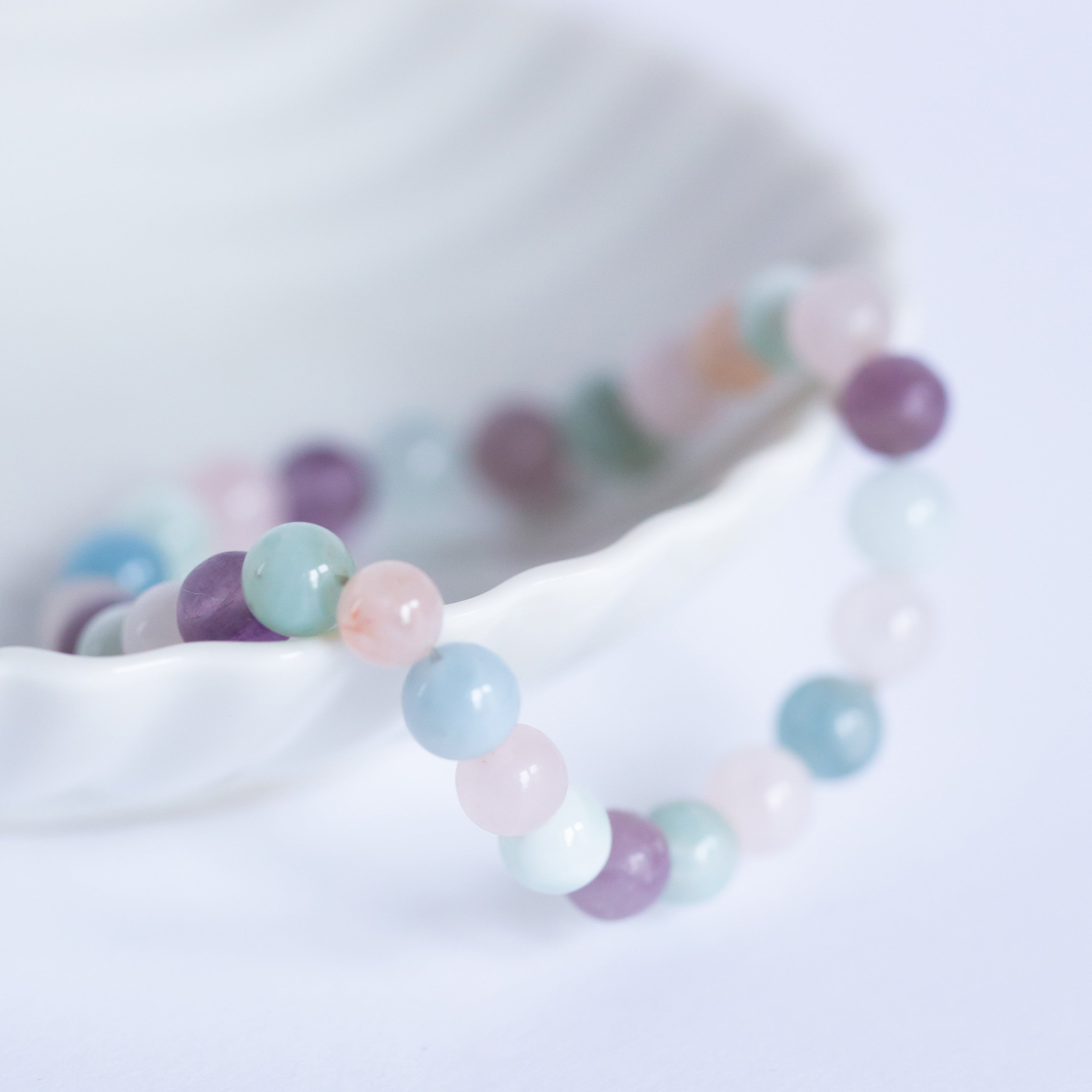 Semi precious crystal bracelet