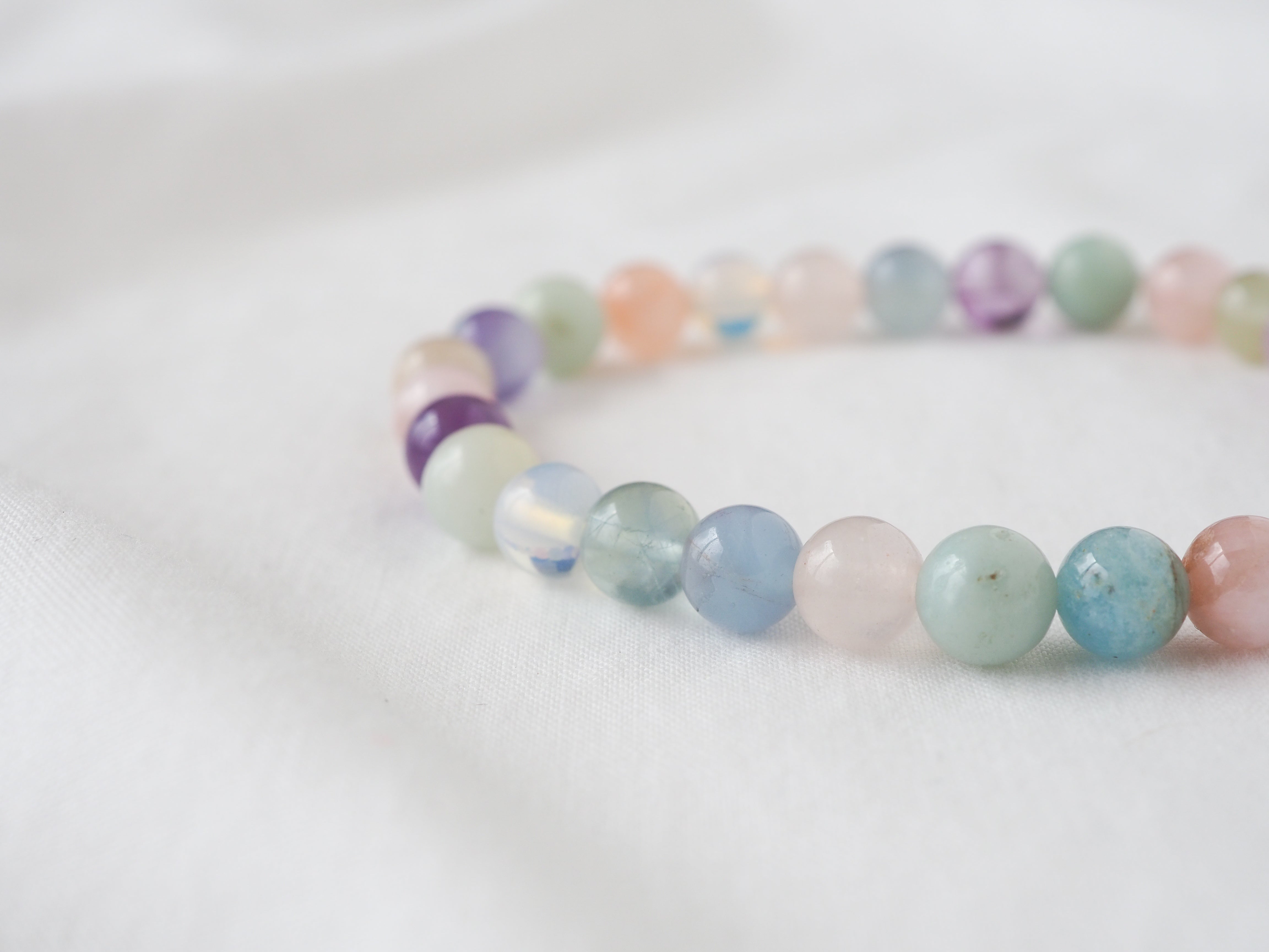 Semi precious crystal bracelet