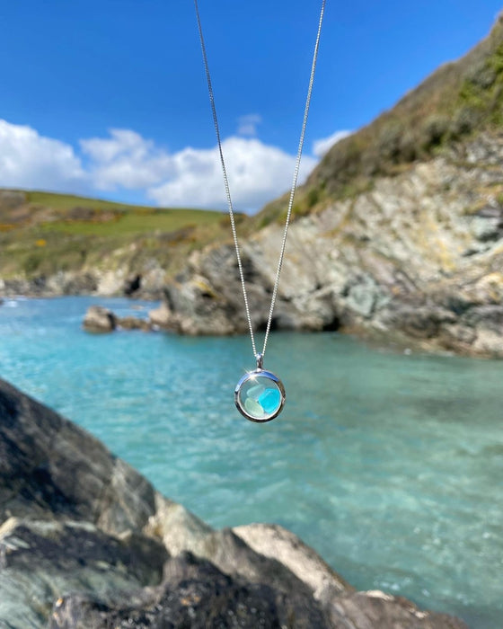 Cornish Sea glass locket