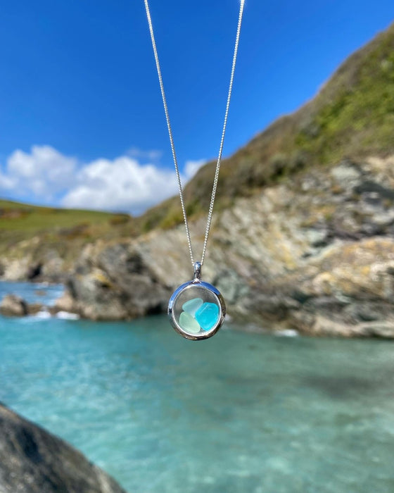 Cornish Sea glass locket