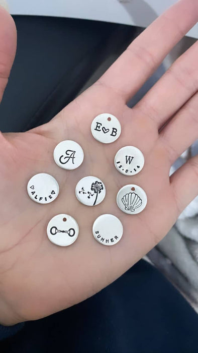 Midi hand stamped disc
