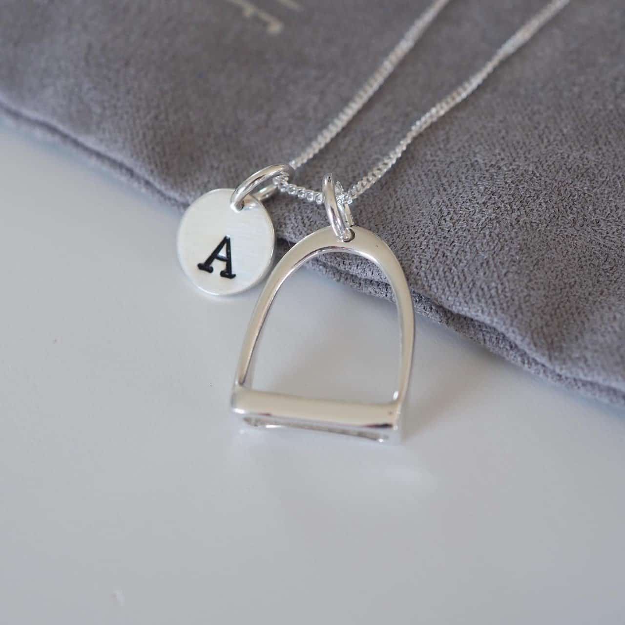 Stirrup necklace